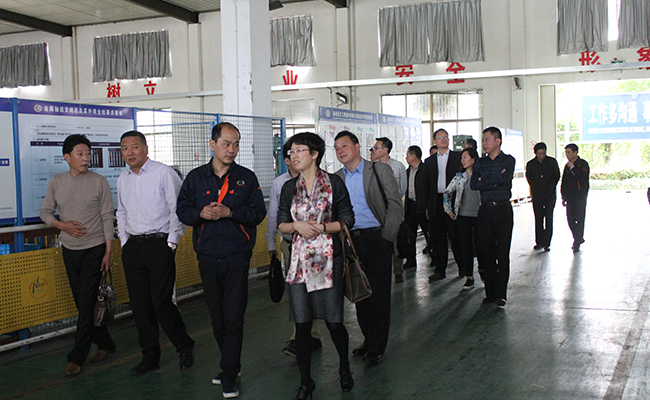 Yizheng City Enterprise Trade Union representatives visited the company
